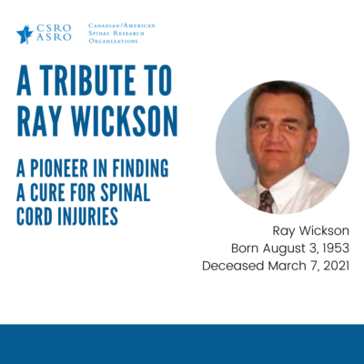 A tribute to Ray Wickson